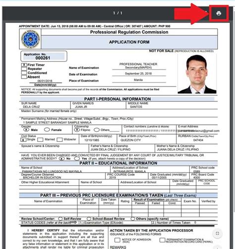 board exam requirements|How To Apply for PRC Licensure Examination Online: An  .